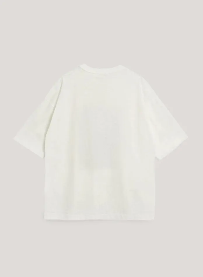 Womens TShirts YMC Its Out There T Shirt White