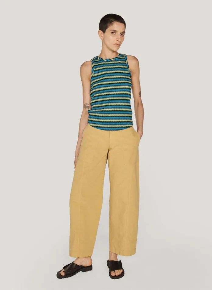 Womens Trousers YMC Peggy Trouser Sand