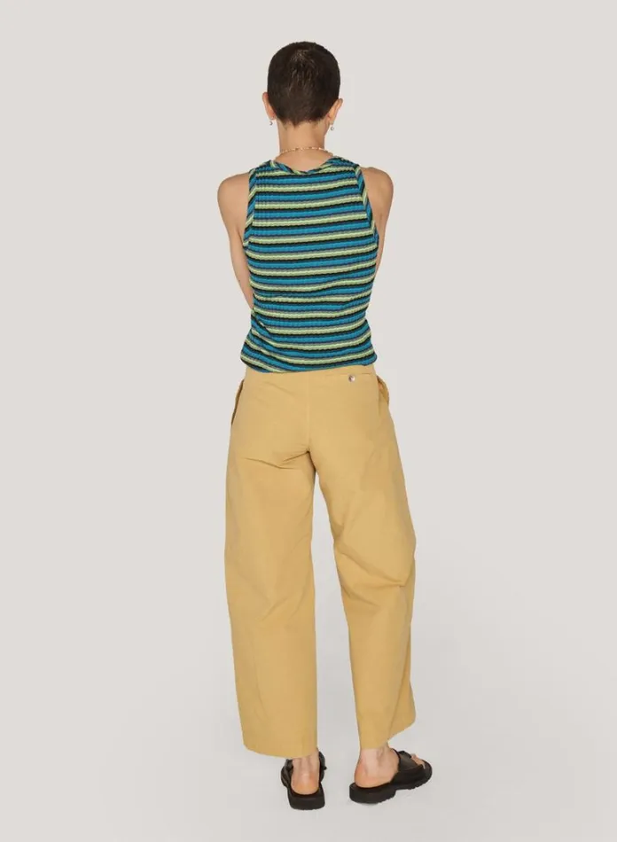 Womens Trousers YMC Peggy Trouser Sand