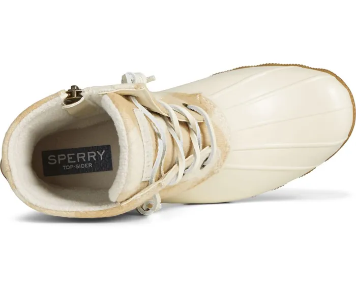Women Saltwater Buffalo Check Duck Boot Ivory Sperry Rain and Duck Boots Women Saltwater Buffalo Check Duck Boot Ivory Sperry Rain and Duck Boots