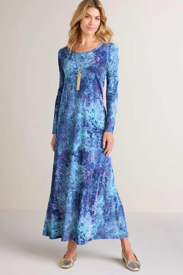 Women Santiago Stretch Velvet Dress Abstract Rust Soft Surroundings Dresses Women Santiago Stretch Velvet Dress Abstract Rust Soft Surroundings Dresses