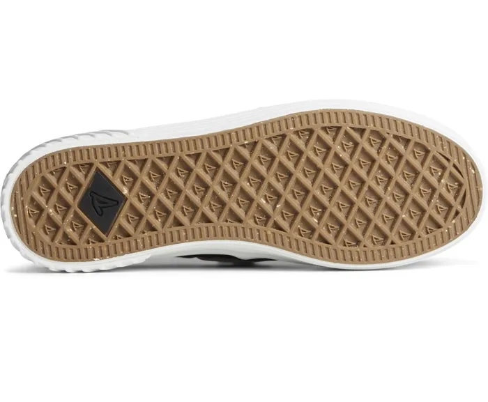 Women SeaCycled Bahama 20 Platform Sneaker Black Sperry Sneakers Women SeaCycled Bahama 20 Platform Sneaker Black Sperry Sneakers