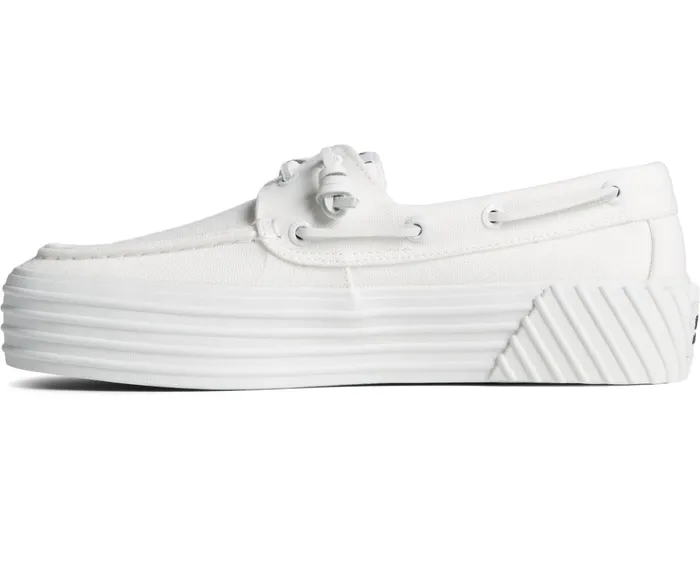 Women SeaCycled Bahama 20 Platform Sneaker White Sperry Sneakers Women SeaCycled Bahama 20 Platform Sneaker White Sperry Sneakers
