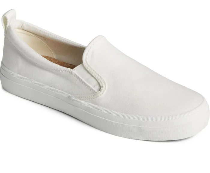 Women SeaCycled Crest Twin Gore Canvas Sneaker White Sperry Sneakers Women SeaCycled Crest Twin Gore Canvas Sneaker White Sperry Sneakers