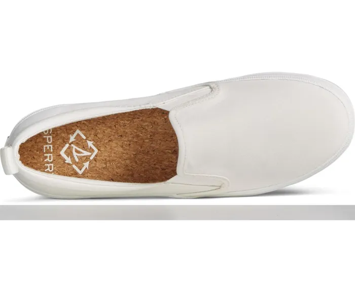 Women SeaCycled Crest Twin Gore Canvas Sneaker White Sperry Sneakers Women SeaCycled Crest Twin Gore Canvas Sneaker White Sperry Sneakers
