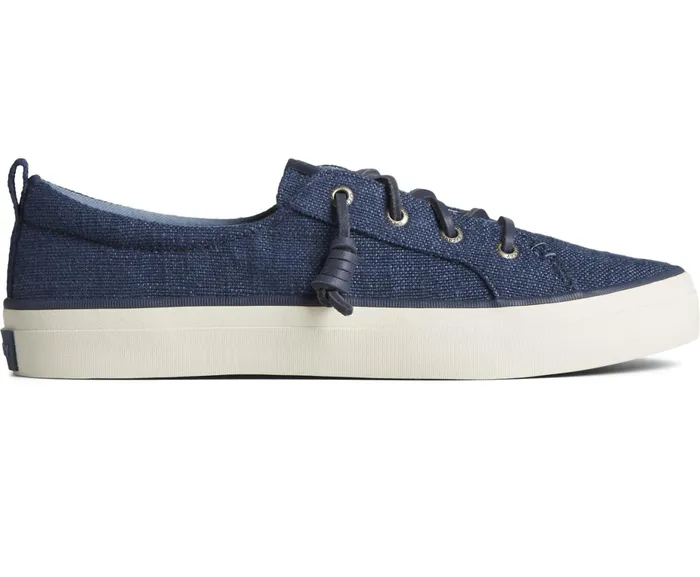 Women SeaCycled Crest Vibe Baja Sneaker Blue Sperry Sneakers