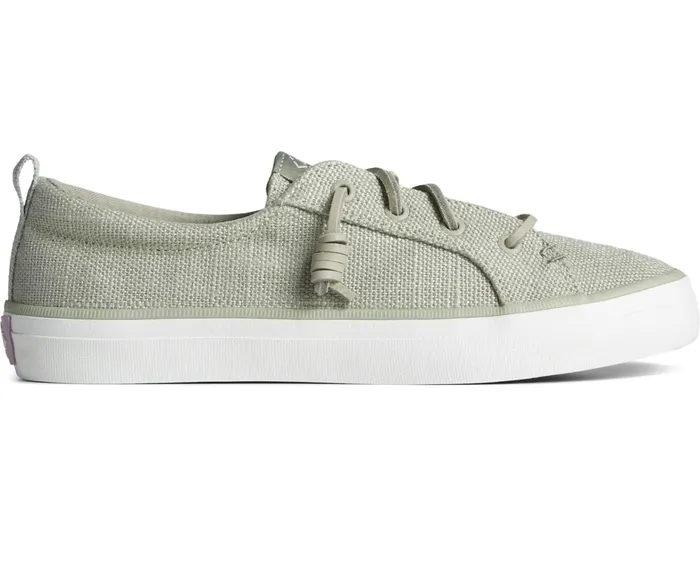 Women SeaCycled Crest Vibe Baja Sneaker Green Sperry Sneakers