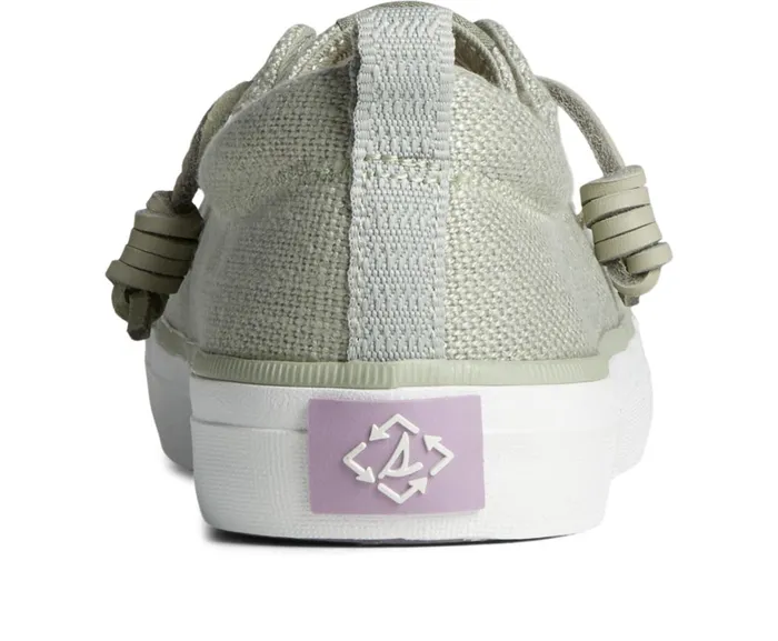 Women SeaCycled Crest Vibe Baja Sneaker Green Sperry Sneakers Women SeaCycled Crest Vibe Baja Sneaker Green Sperry Sneakers