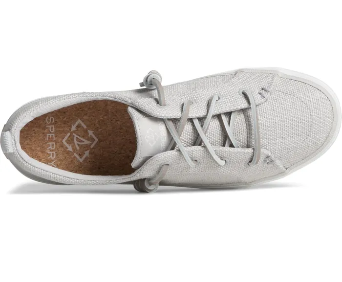 Women SeaCycled Crest Vibe Baja Sneaker Grey Sperry Sneakers Women SeaCycled Crest Vibe Baja Sneaker Grey Sperry Sneakers