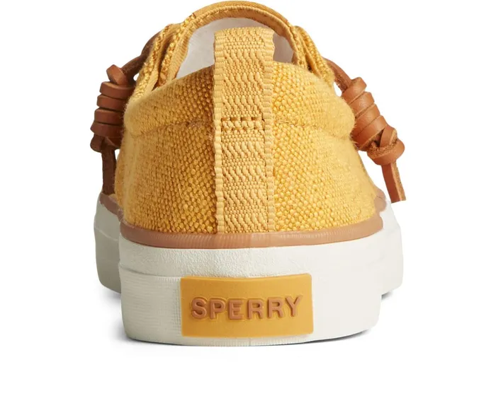 Women SeaCycled Crest Vibe Baja Sneaker Honey Sperry Sneakers Women SeaCycled Crest Vibe Baja Sneaker Honey Sperry Sneakers