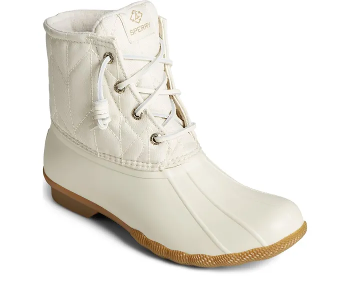Women SeaCycled Saltwater Nylon Duck Boot Ivory Sperry Boots Women SeaCycled Saltwater Nylon Duck Boot Ivory Sperry Boots
