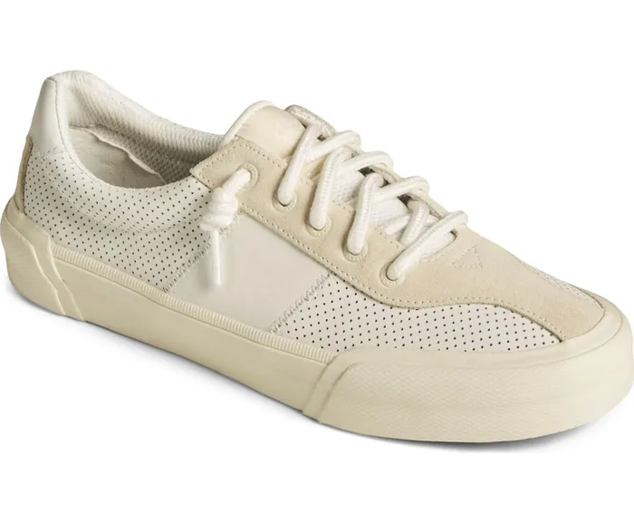 Women SeaCycled Soletide Racy Sneaker Ivory Sperry Sneakers Women SeaCycled Soletide Racy Sneaker Ivory Sperry Sneakers