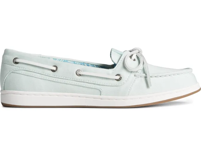 Women SeaCycled Starfish Boat Shoe Light Blue Sperry Boat Shoes