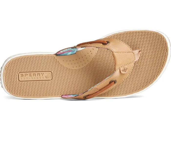 Women Seafish Leather Flip Flop Tan Sperry Sandals Women Seafish Leather Flip Flop Tan Sperry Sandals