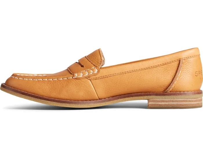 Women Seaport Penny Leather Loafer Tan Sperry Flats and Loafers Women Seaport Penny Leather Loafer Tan Sperry Flats and Loafers