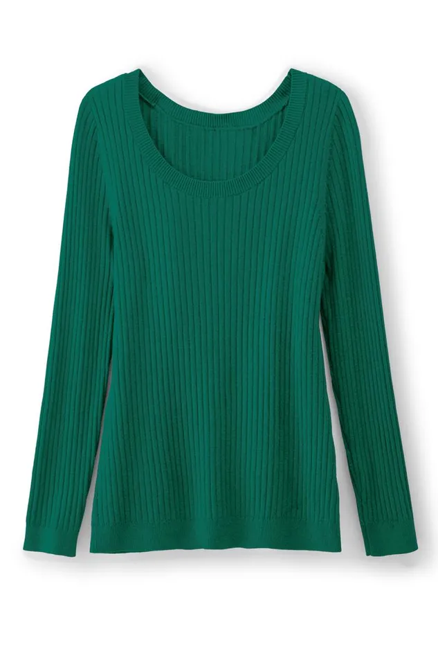 Women Soft Essential Ribbed Pullover Sweater Evergreen Soft Surroundings Tops Women Soft Essential Ribbed Pullover Sweater Evergreen Soft Surroundings Tops