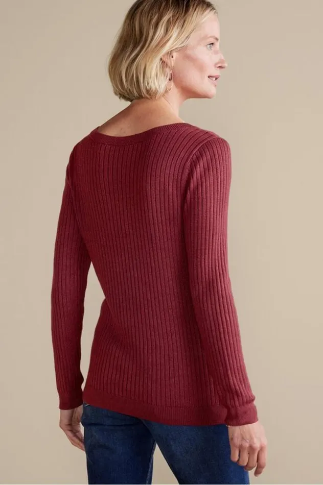 Women Soft Essential Ribbed Pullover Sweater Evergreen Soft Surroundings Tops Women Soft Essential Ribbed Pullover Sweater Evergreen Soft Surroundings Tops