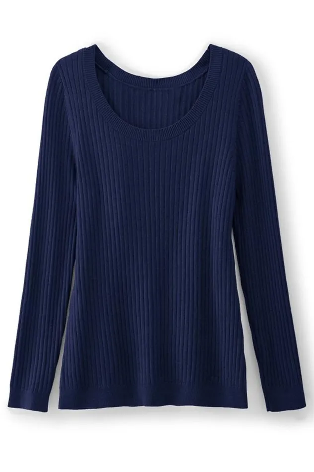 Women Soft Essential Ribbed Pullover Sweater Evergreen Soft Surroundings Tops Women Soft Essential Ribbed Pullover Sweater Evergreen Soft Surroundings Tops