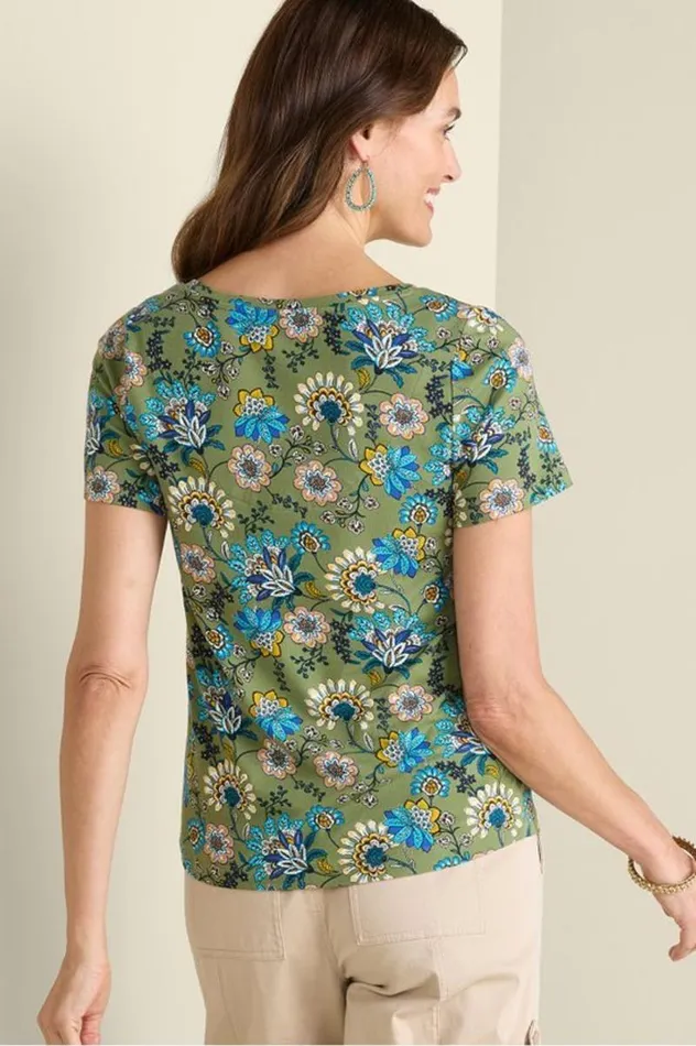 Women Soft Essential Supima Short Sleeve Tee Azalea Pink Soft Surroundings Tops Women Soft Essential Supima Short Sleeve Tee Azalea Pink Soft Surroundings Tops