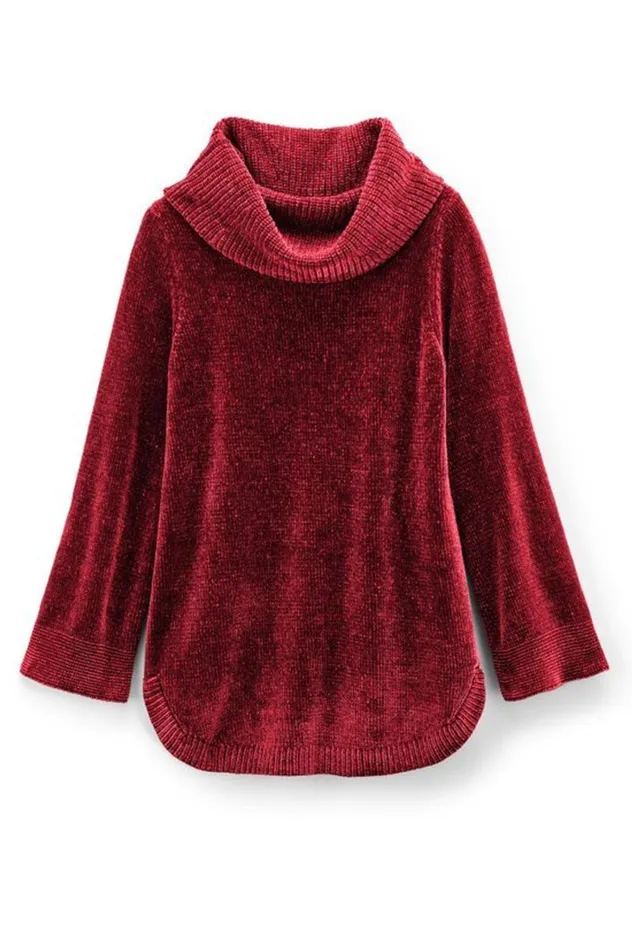 Women Soft Winds Chenille Tunic Sweater Mauve Mist Soft Surroundings Tops Women Soft Winds Chenille Tunic Sweater Mauve Mist Soft Surroundings Tops
