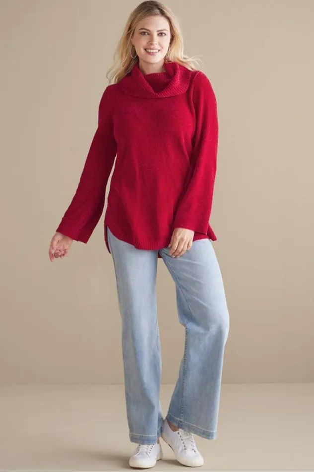 Women Soft Winds Chenille Tunic Sweater Mauve Mist Soft Surroundings Tops Women Soft Winds Chenille Tunic Sweater Mauve Mist Soft Surroundings Tops