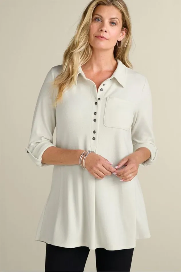Women Take It Easy Tunic Sangria Heather Soft Surroundings Tops Women Take It Easy Tunic Sangria Heather Soft Surroundings Tops