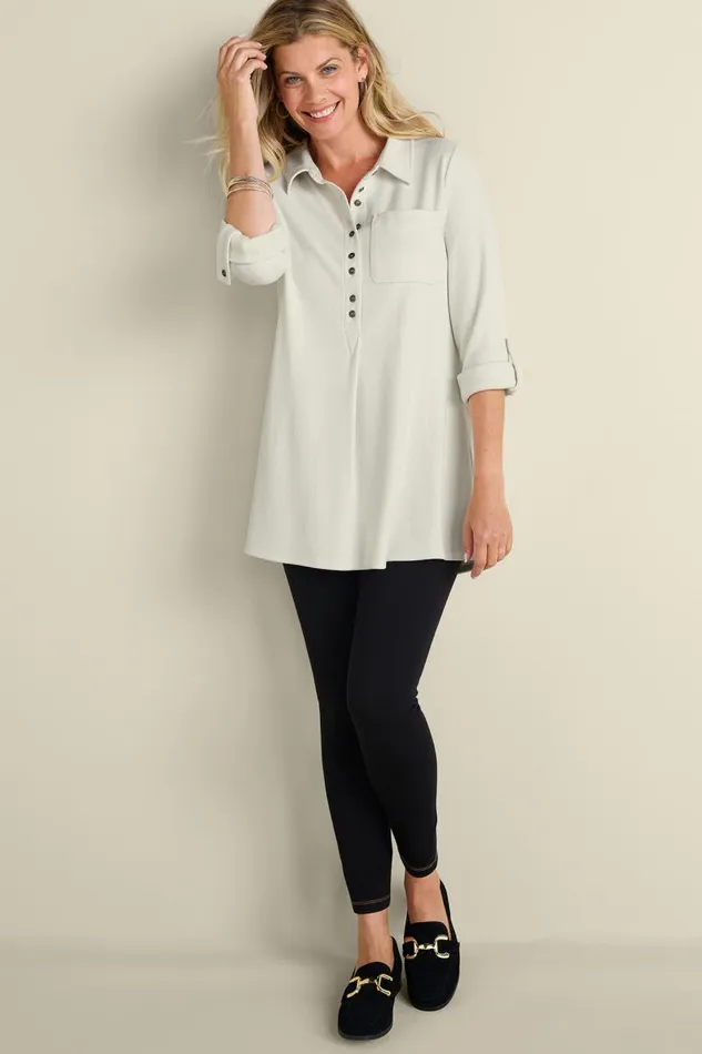 Women Take It Easy Tunic Sangria Heather Soft Surroundings Tops Women Take It Easy Tunic Sangria Heather Soft Surroundings Tops