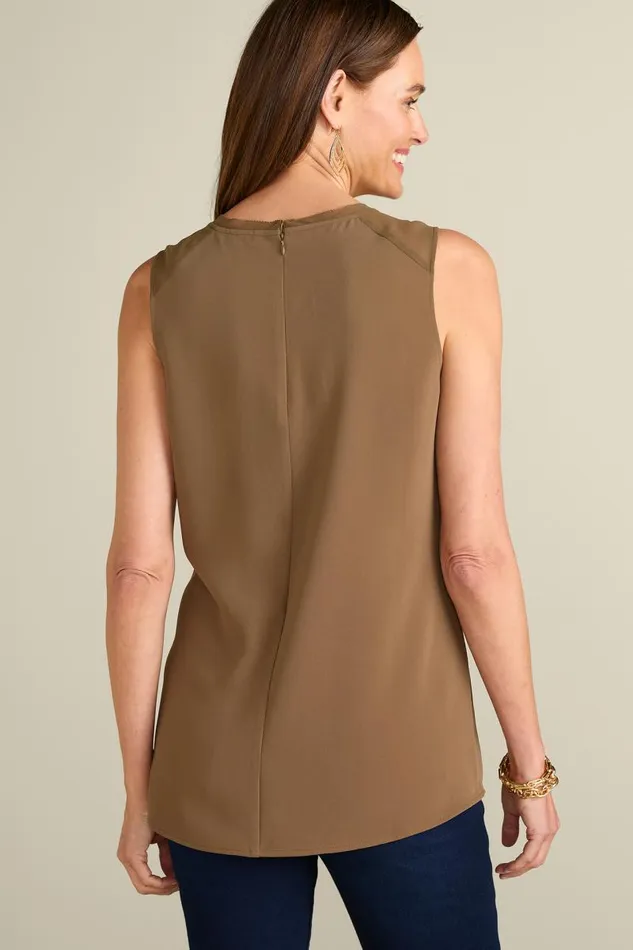 Women Teagan Tunic I Teak Soft Surroundings Tops Women Teagan Tunic I Teak Soft Surroundings Tops