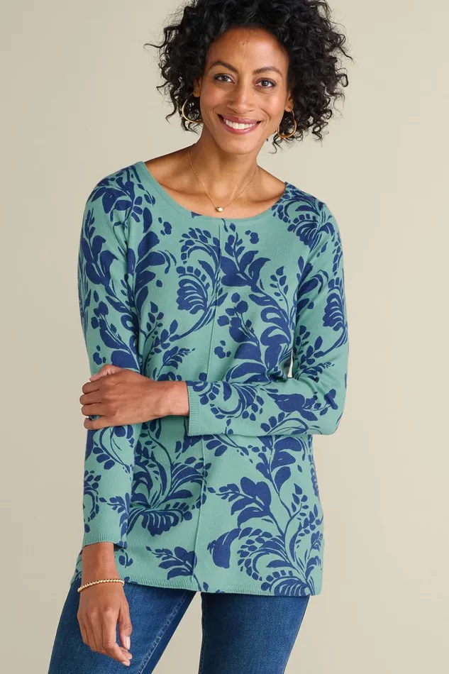 Women Tiana Sweater Tunic Willow Herb Soft Surroundings Tops Women Tiana Sweater Tunic Willow Herb Soft Surroundings Tops