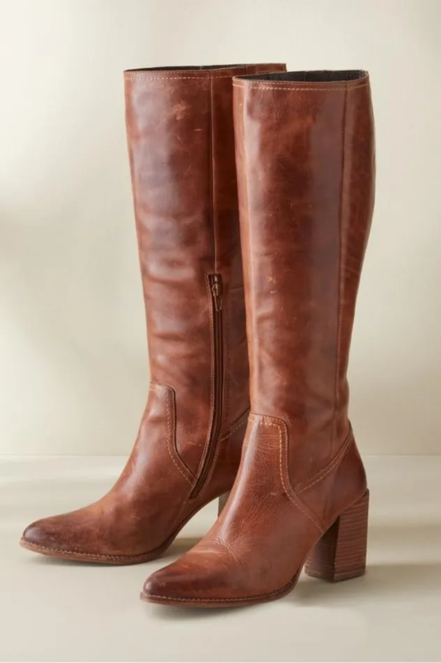 Women Tiffanie Boots Cognac Soft Surroundings Shoes