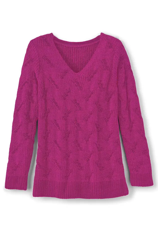 Women Trina Chenille Sweater Aquarelle Soft Surroundings Tops Women Trina Chenille Sweater Aquarelle Soft Surroundings Tops