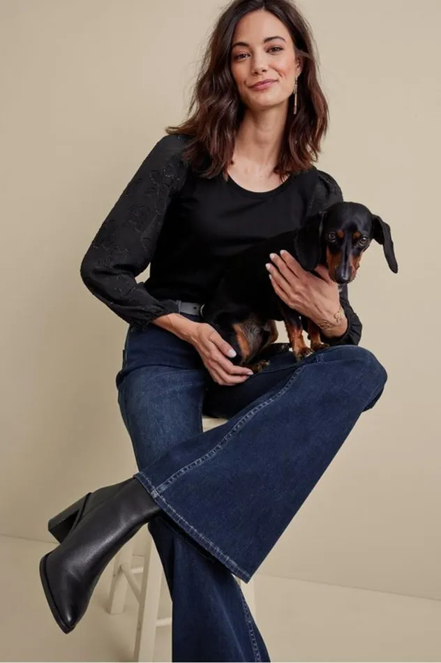 Women Ultimate Denim Flare Jeans Tidal Blue Wash Soft Surroundings Jeans Women Ultimate Denim Flare Jeans Tidal Blue Wash Soft Surroundings Jeans