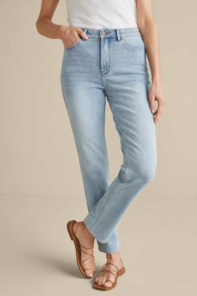 Women Ultimate Denim Straight Leg Jeans Black Soft Surroundings Jeans Women Ultimate Denim Straight Leg Jeans Black Soft Surroundings Jeans