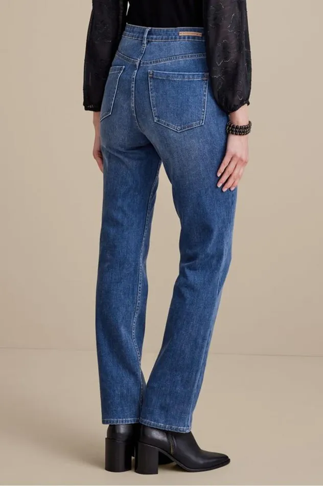 Women Ultimate Denim Straight Leg Jeans Black Soft Surroundings Jeans Women Ultimate Denim Straight Leg Jeans Black Soft Surroundings Jeans
