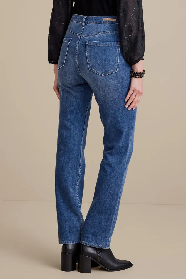 Women Ultimate Denim Straight Leg Jeans Black Soft Surroundings Jeans Women Ultimate Denim Straight Leg Jeans Black Soft Surroundings Jeans