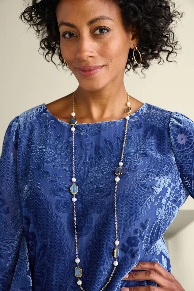 Women Vanetta Velvet Top Sapphire Soft Surroundings Tops Women Vanetta Velvet Top Sapphire Soft Surroundings Tops