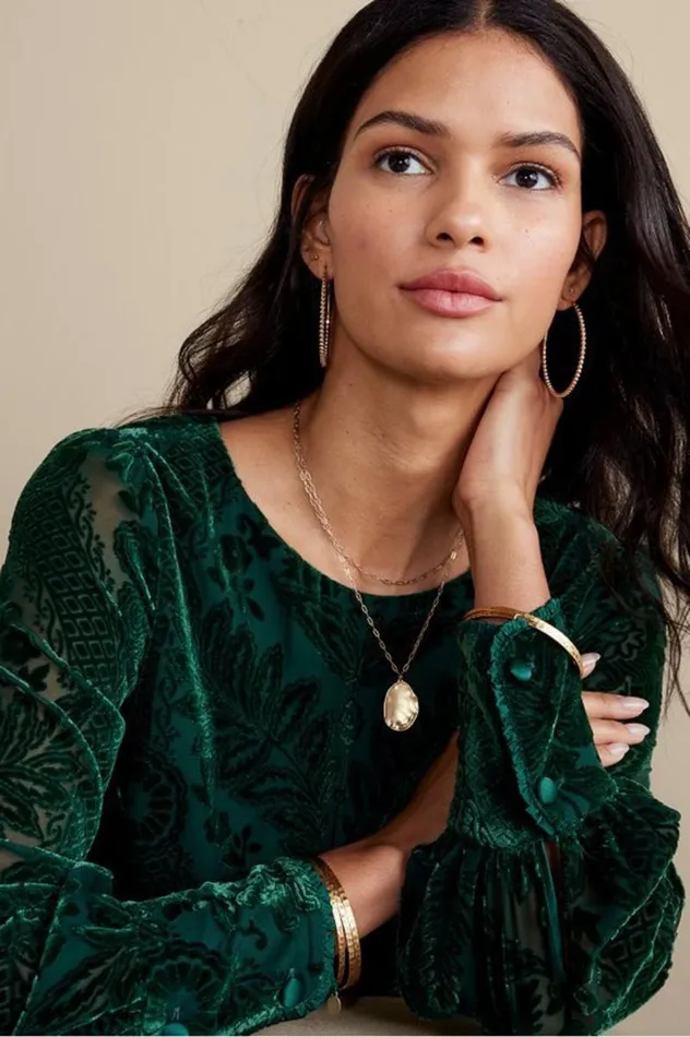Women Vanetta Velvet Top Sapphire Soft Surroundings Tops Women Vanetta Velvet Top Sapphire Soft Surroundings Tops