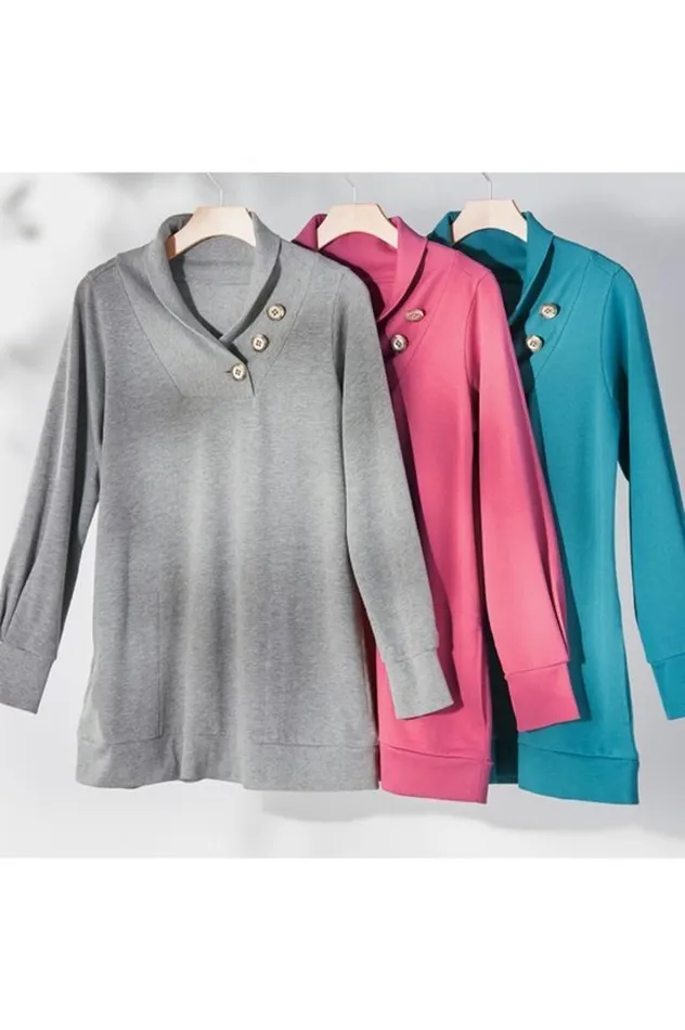 Women Winifred Pullover Cinnamon Soft Surroundings Tops Women Winifred Pullover Cinnamon Soft Surroundings Tops