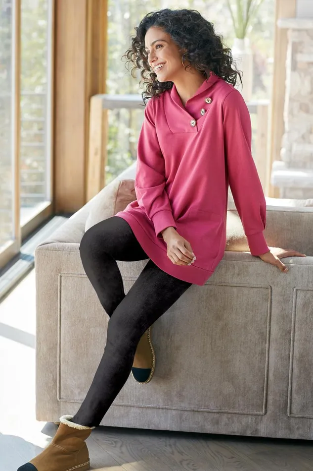 Women Winifred Pullover Cinnamon Soft Surroundings Tops Women Winifred Pullover Cinnamon Soft Surroundings Tops