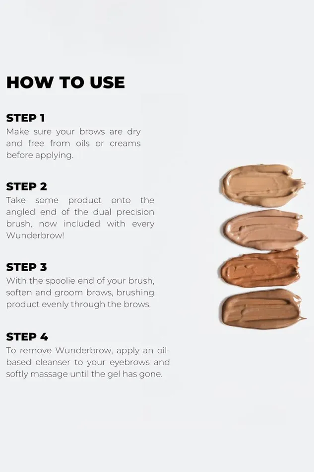 Women Wunderbrow Brow Gel Brunette Soft Surroundings Beauty