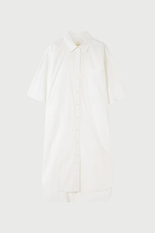 Workroom Women Lee Mathews LM Poplin SS Shirt Dress Workroom Women Lee Mathews LM Poplin SS Shirt Dress