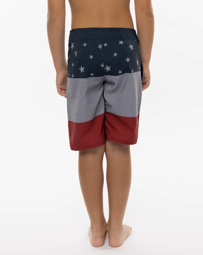 Youth Youth Bottoms TravisMathew WATER SLIDE YOUTH BOARDSHORT Blue Nights