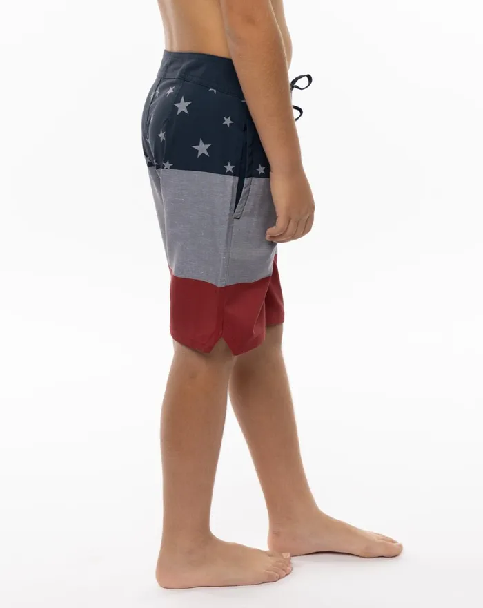 Youth Youth Bottoms TravisMathew WATER SLIDE YOUTH BOARDSHORT Blue Nights