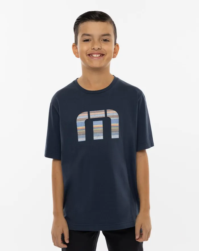 Youth Youth Tops TravisMathew SEA GLASS YOUTH TEE Dress Blues