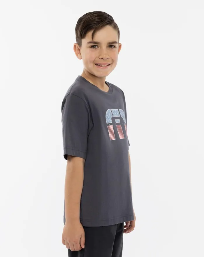 Youth Youth Tops TravisMathew SOLAR FLARE YOUTH TEE Blue Nights