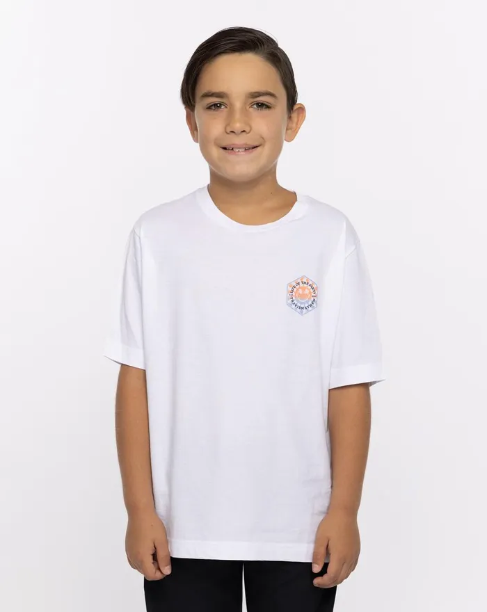 Youth Youth Tops TravisMathew TRIP OF THE YEAR YOUTH TEE White