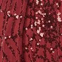 1970s Burgundy Spiderweb Sequin Hollywood Duster Halloween Unique Vintage Dresses