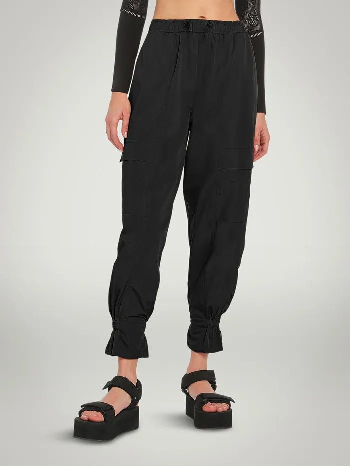 80s Streetstyle Trousers Black Women Wolford Leggings