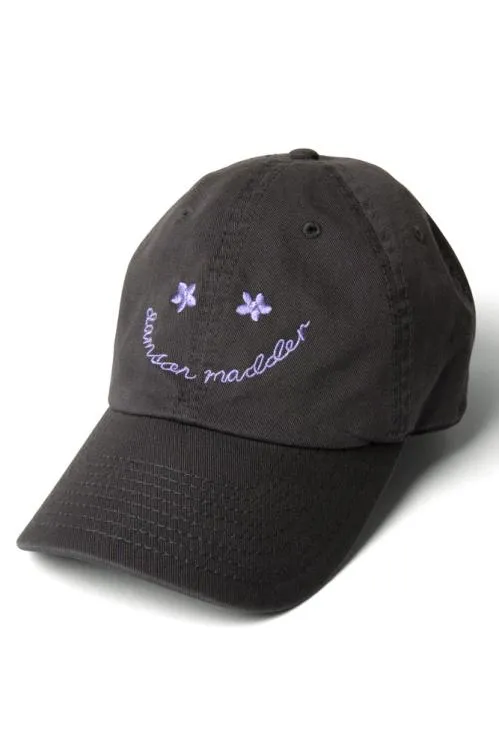 Accessories Hats Damson Madder Smiley Cap With Lilac Embroidery 8211 Web Exclusive