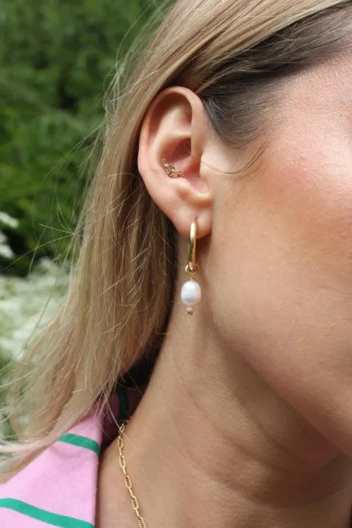 Accessories Jewellery Damson Madder Pink Freshwater Pearl Charm